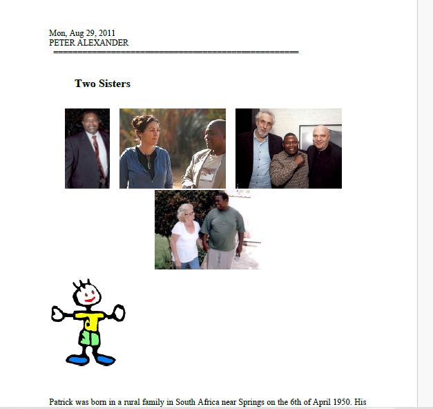 Peter Alexander, source unknown, 29 August 2011